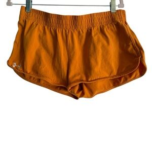 Under Armour Women's Orange Athletic Shorts